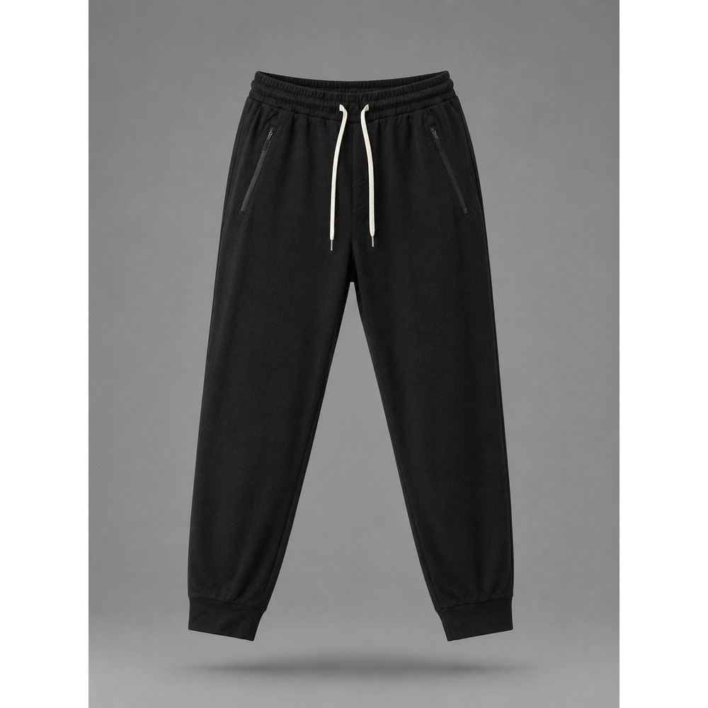Vuori Ponto Performance Joggers Mens Large Black V438 Tapered Sweatpants